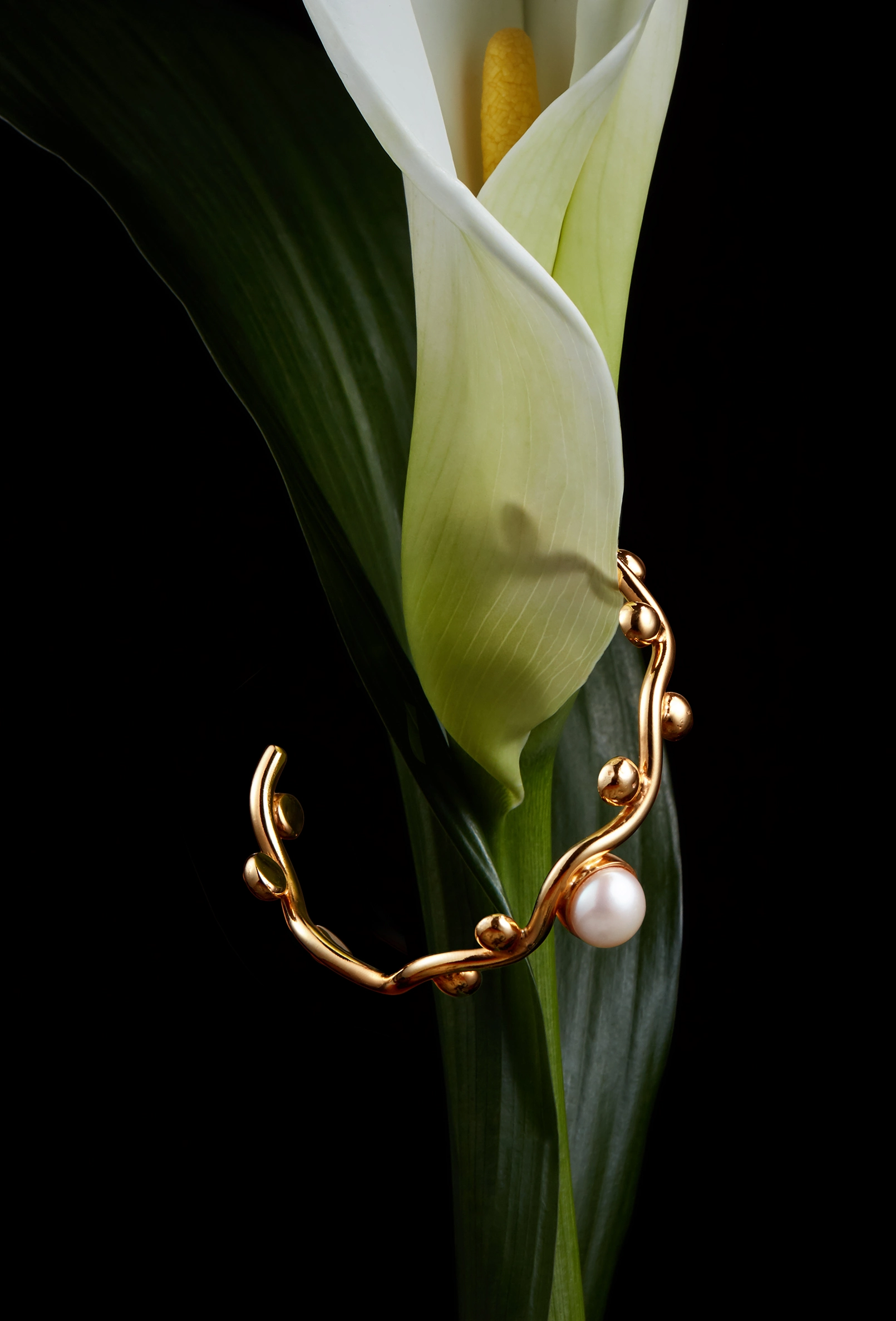 packshot-jewellery-gold-pearl-bangle-lowlight-nov25